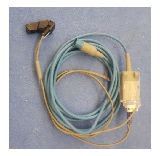 SpO2 Kabel mit Ohrsensor /SpO2 cable with ear sensor