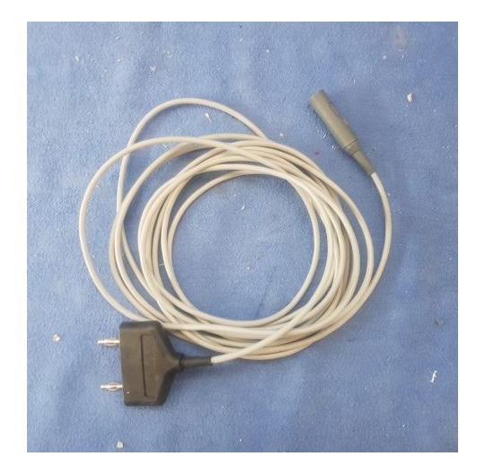 bipolares Kabel für Pinzette / bipolar cable for forceps