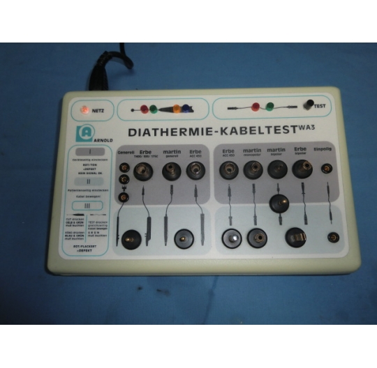 Diathermie-Kabeltester WA3