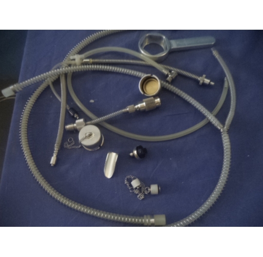 Endoscope cleaning hose set