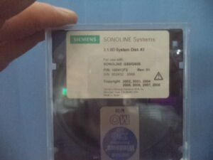 SIEMENS - System Disk Sonoline G50/G60S