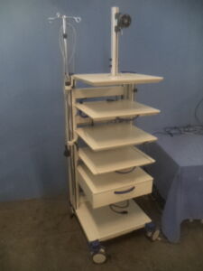 CONMED LINVATEC - Endoskopieturm / Endoscopy trolley
