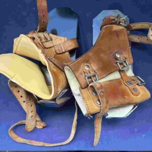 MAQUET - Fußmanschette / leather foot cuffs