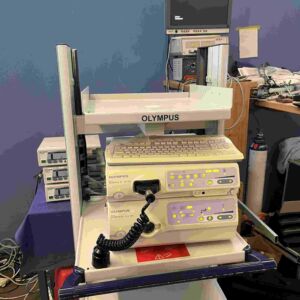 OLYMPUS - CV-180 mit/with CLV-180 incl. monitor + trolley