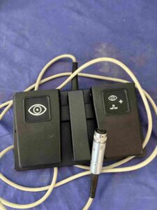 Foot pedal for BV c-arms